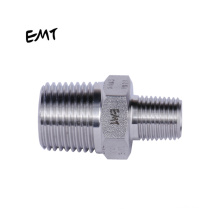 EMT stainless steel hydraulic fittings full bspt npt thread swage fittings male reducing nipples for sale